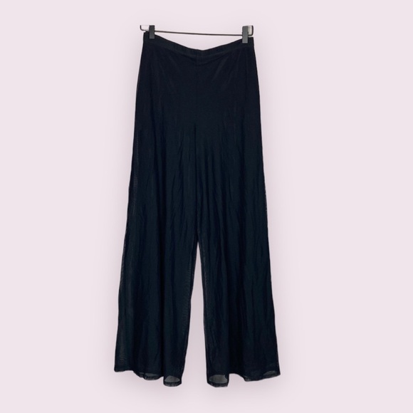 Vintage Tadashi sheer overlay pants - Picture 1 of 8